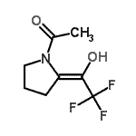 CAS#: 148183-85-1， 1-[(2Z)-2-(2,2,2-Trifluoro-1-Hydroxyethylidene)-1-Pyrrolidinyl]Ethanone