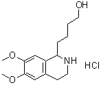 CAS#: 148204-36-8， 4-(6,7-Dimethoxy-1,2,3,4-Tetrahydro-1-Isoquinolinyl)-1-Butanol Hydrochloride (1:1)