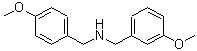 结构式 CAS# 148235-02-3, N-(4-甲氧基苄基)-1-(3-甲氧基苯基)甲胺