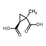 CAS#: 148261-95-4， (1R,2S)-1-Methyl-1,2-Cyclopropanedicarboxylic Acid