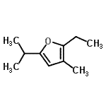 CAS#: 148457-07-2， 2-Ethyl-5-Isopropyl-3-Methylfuran