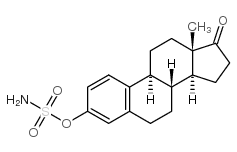 structure of CAS# 148672-09-7, [(8R,9S,13S,14S)-13-Methyl-17-Oxo-7,8,9,11,12,14,15,16-Octahydro-6H-Cyclopenta[a]Phenanthren-3-Yl] Sulfamate;Sulfamic Acid [(8R,9S,13S,14S)-13-Methyl-17-Oxo-7,8,9,11,12,14,15,16-Octahydro-6H-Cyclopenta[A]Phenanthren-3-Yl] Ester;Sulfamic Acid [(8R,9S,13S,14S)-17-Keto-13-Methyl-7,8,9,11,12,14,15,16-Octahydro-6H-Cyclopenta[A]Phenanthren-3-Yl] Ester;3-((Aminosulfonyl)Oxy)Estra-1,3,5(10)-Trien-17-One
