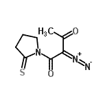 CAS#: 148902-19-6， 2-Diazo-1-(2-Thioxo-1-Pyrrolidinyl)-1,3-Butanedione