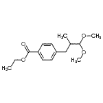 CAS#: 148952-71-0， Ethyl 4-(3,3-Dimethoxy-2-Methylpropyl)Benzoate