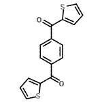 CAS#: 148982-08-5， 1,4-Phenylenebis(2-Thienylmethanone)