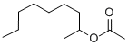structure of CAS# 14936-66-4, Acetic Acid 2-Nonyl Ester;1-Methyloctyl Acetate;Acetic Acid 1-Methyloctyl Ester;Nonan-2-Yl Ethanoate