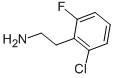 结构式 CAS# 149488-93-7, 2-氯-6-氟-苯乙胺
