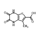 CAS#: 149587-45-1， 7-Methyl-2,3-Dioxo-1,2,3,4-Tetrahydrothieno[2,3-b]Pyrazine-6-Carboxylic Acid