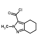 CAS#: 149591-34-4， 2-Methyl-4,5,6,7-Tetrahydro-2H-Indazole-3-Carbonyl Chloride