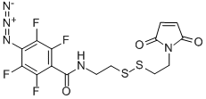 CAS#: 149733-99-3， 4-Azido-N-[2-[[2-(2,5-Dihydro-2,5-Dioxo-1H-Pyrrol-1-Yl)Ethyl]Dithio]Ethyl]-2,3,5,6-Tetrafluoro-Benzamide