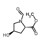 CAS#: 149882-41-7， Methyl (4R)-1-Formyl-4-Hydroxy-L-Prolinate