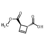 CAS#: 149883-17-0， (1R,4R)-4-(Methoxycarbonyl)-2-Cyclobutene-1-Carboxylic Acid