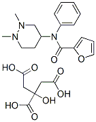 CAS 登录号：149997-06-8， N-(六氢-1,2-二甲基-4-哒嗪基)-N-苯基-2-呋喃甲酰胺2-羟基-1,2,3-丙烷三羧酸酯