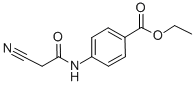 结构式 CAS# 15029-53-5, 4-(2-氰基-乙酰氨基)-苯甲酸乙酯