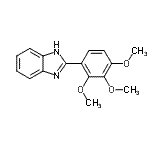 CAS#: 150462-67-2， 2-(2,3,4-Trimethoxyphenyl)-1H-Benzimidazole