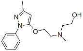 CAS#: 15083-50-8， 2-[Methyl[2-[(3-Methyl-1-Phenyl-1H-Pyrazol-5-Yl)Oxy]Ethyl]Amino]Ethanol