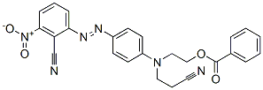 CAS#: 15087-70-4， 2-[[4-[(2-Cyano-3-Nitrophenyl)Azo]Phenyl](2-Cyanoethyl)Amino]Ethyl Benzoate