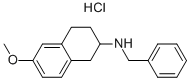 CAS#: 150871-47-9， 1,2,3,4-Tetrahydro-6-Methoxy-N-(Phenylmethyl)-2-Naphthalenamine Hydrochloride (1:1)