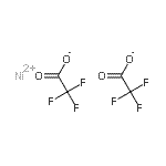 structure of CAS# 151013-23-9, Nickel(2+) Bis(Trifluoroacetate);Nickel (II) trifluoroacetate tetrahydrate;nickel(2+) trifluoroacetate