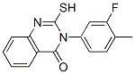 CAS#: 1512-75-0， 3-(3-Fluoro-4-Methylphenyl)-2-Mercaptoquinazolin-4(3H)-One