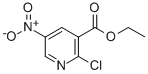 structure of CAS# 151322-83-7, 2-Chloro-5-Nitro-3-Pyridinecarboxylic Acid Ethyl Ester;Ethyl 2-Chloro-5-Nitropyridine-3-Carboxylate;2-CHLORO-5-NITRONICOTINIC ACID ETHYL ESTER;Ethyl 2-Chloro-5-Nitronicotinate 95+%