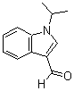 结构式 CAS# 151409-84-6, 1-(1-甲基乙基)-1H-吲哚-3-甲醛