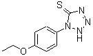结构式 CAS# 15182-68-0, 1-(4-乙氧基苯基)-1,2-二氢-5H-四唑-5-硫酮
