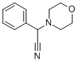 structure of CAS# 15190-10-0, alpha-(4-Morpholino)Phenylacetonitrile;2-Morpholino-2-Phenyl-Acetonitrile;2-Morpholino-2-Phenylacetonitrile;2-Morpholin-4-Yl-2-Phenyl-Ethanenitrile