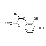 CAS#: 152123-14-3， 7,8-Dihydroxy-2-Imino-2H-Chromene-3-Carbonitrile