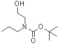 结构式 CAS# 152192-96-6, (2-羟基乙基)丙基氨基甲酸叔丁酯