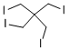 structure of CAS# 1522-88-9, Pentaerythrityl Tetraiodide;Pentaerythrityl Tetraiodide;2,2-Bis(Jodmethyl)-1,3-Dijodpropan;4-01-00-00338 (Beilstein Handbook Reference)