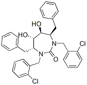 CAS#: 153182-55-9， (4R,5S,6S,7R)-1,3-Bis[(2-Chlorophenyl)Methyl]-5,6-Dihydroxy-4,7-Bis(Phenylmethyl)-1,3-Diazepan-2-One