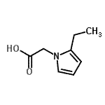 CAS#: 153396-82-8， (2-Ethyl-1H-Pyrrol-1-Yl)Acetic Acid