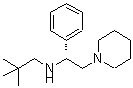 structure of CAS# 153837-28-6, 2,2-Dimethyl-N-[(1R)-1-Phenyl-2-(1-Piperidinyl)Ethyl]-1-Propanamine;((1R)-1-phenyl-2-piperidylethyl)(2,2-dimethylpropyl)amine;(R)-(-)-N-Neopentyl-1-phenyl-2-(1-piperidinyl)ethylamine;(R)-N-(2,<wbr>2-Dimethy<wbr>lpropyl)-<wbr>1-phenyl-<wbr>1-(1-pipe<wbr>ridino)et<wbr>hylamine