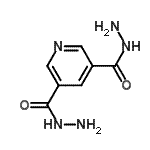 CAS#: 15420-53-8， 3,5-Pyridinedicarbohydrazide