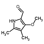 CAS#: 15431-72-8， 3-Methoxy-4,5-Dimethyl-1H-Pyrrole-2-Carbaldehyde