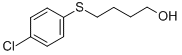 CAS 登录号：15446-08-9， 4-(4-氯苯硫基)丁醇
