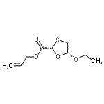 CAS#: 154575-97-0， Allyl (2S,5R)-5-Ethoxy-1,3-Oxathiolane-2-Carboxylate
