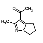 CAS 登录号：154877-56-2， 1-(2-甲基-5,6-二氢-4H-吡咯并[1,2-b]吡唑-3-基)乙酮