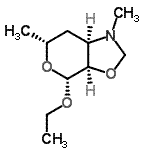 CAS#: 155382-33-5， (3aR,4R,6R,7aR)-4-Ethoxy-1,6-Dimethylhexahydro-2H-Pyrano[4,3-d][1,3]Oxazole