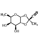 CAS#: 155485-70-4， 1,2-O-[(1S)-1-Cyanoethylidene]-6-Deoxy-alpha-D-Galactopyranose