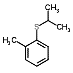 CAS#: 15560-98-2， 1-(Isopropylsulfanyl)-2-Methylbenzene