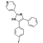 CAS#: 155698-28-5， 4-[5-(4-Fluorophenyl)-4-Phenyl-1H-Imidazol-2-Yl]Pyridine