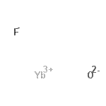 structure of CAS# 15587-02-7, Ytterbium fluorideoxide;Ytterbium oxyfluoride