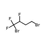 结构式 CAS# 155957-57-6, 1,4-二溴-1,1,2-三氟丁烷