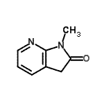 CAS#: 156136-84-4， 1-Methyl-1,3-Dihydro-2H-Pyrrolo[2,3-b]Pyridin-2-One