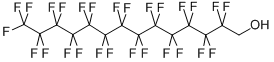 structure of CAS# 15622-57-8, 2,2,3,3,4,4,5,5,6,6,7,7,8,8,9,9,10,10,11,11,12,12,13,13,14,14,14-Heptacosafluoro-1-Tetradecanol;1H,1H-Perfluoro-1-Tetradecanol ,95%;1H,1H-Perfluorotetradecan-1-Ol 96%;1H,1H-Perfluorotetradecan-1-Ol96%