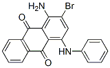 CAS 登录号：1564-71-2， 1-氨基-2-溴-4-(苯基氨基)蒽醌