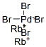 CAS#: 15654-53-2， Dirubidium Tetrabromopalladate
