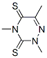 CAS#: 1566-31-0， 2,4,6-Trimethyl-1,2,4-Triazine-3,5-Dithione